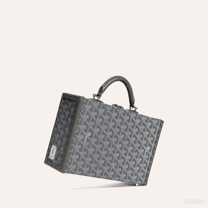 Goyard Grand Hôtel Trunk Bag グレー | MOMO2198