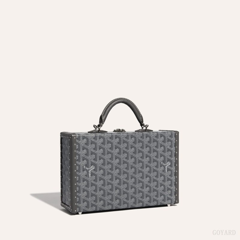 Goyard Grand Hôtel Trunk Bag グレー | MOMO2198