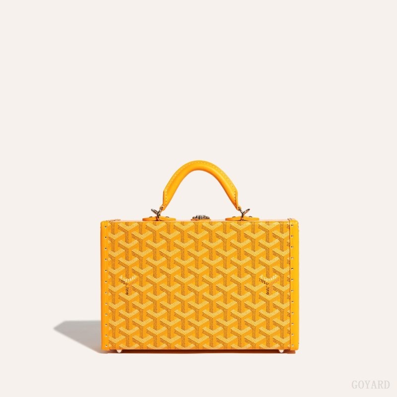 Goyard Grand Hôtel Trunk Bag 黄色 | VZRW0041