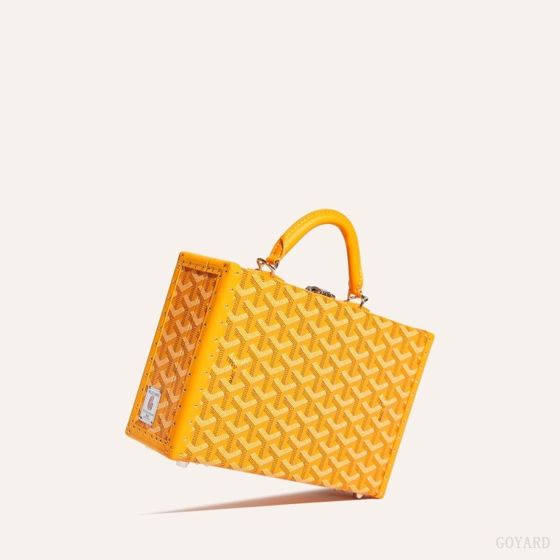 Goyard Grand Hôtel Trunk Bag 黄色 | VZRW0041