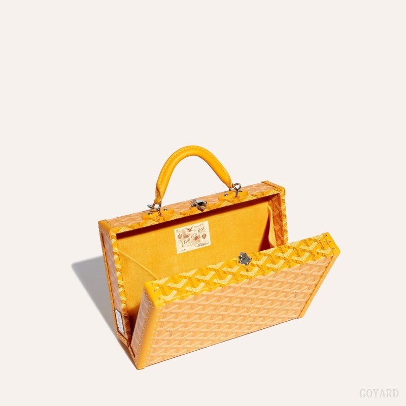 Goyard Grand Hôtel Trunk Bag 黄色 | VZRW0041