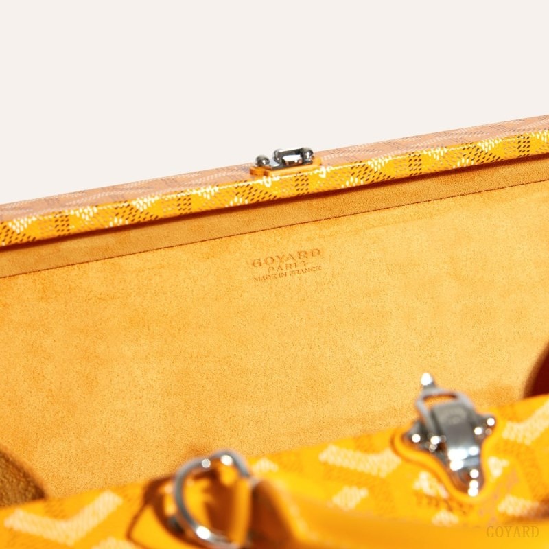 Goyard Grand Hôtel Trunk Bag 黄色 | VZRW0041