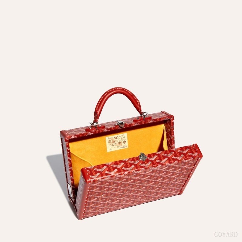 Goyard Grand Hôtel Trunk Bag 赤 | XMSB9892