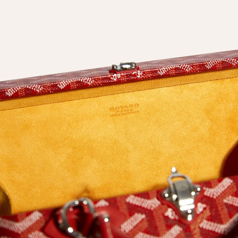 Goyard Grand Hôtel Trunk Bag 赤 | XMSB9892