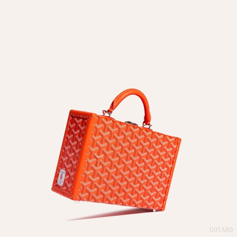 Goyard Grand Hôtel Trunk Bag オレンジ | ZZBS9342