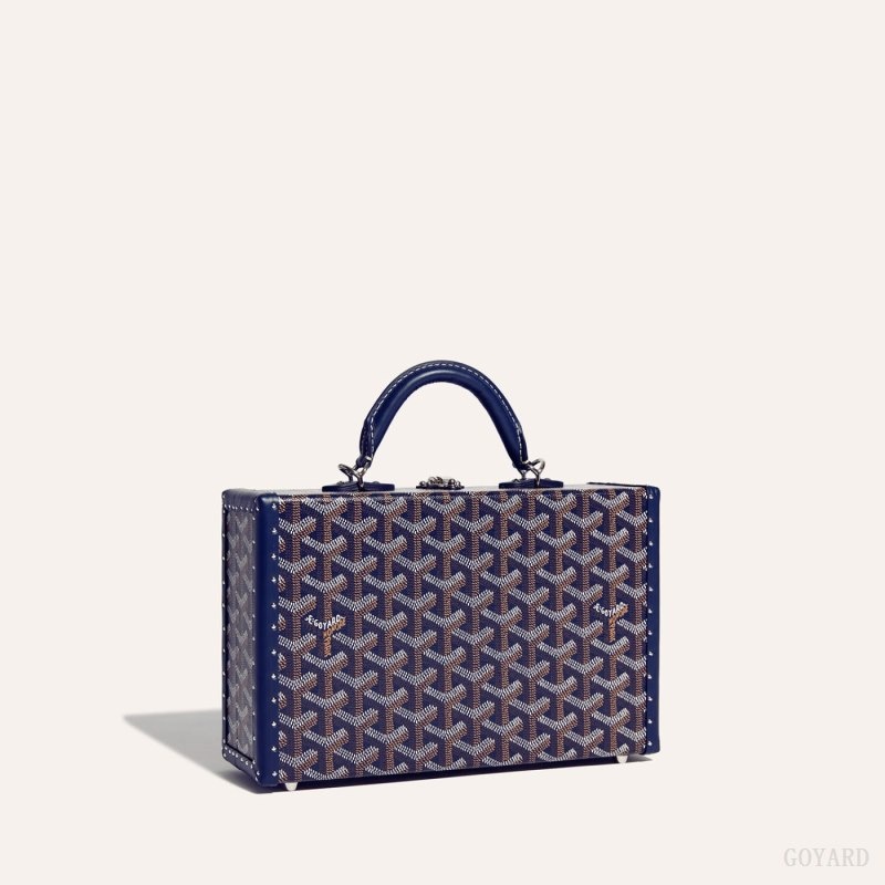 Goyard Grand Hôtel Trunk Bag ネイビー 青 | APOU8256