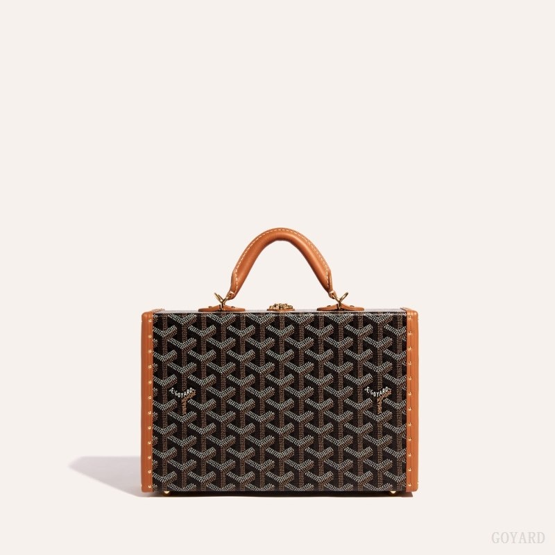 Goyard Grand Hôtel Trunk Bag 黒 ブラウン | WYZC3674