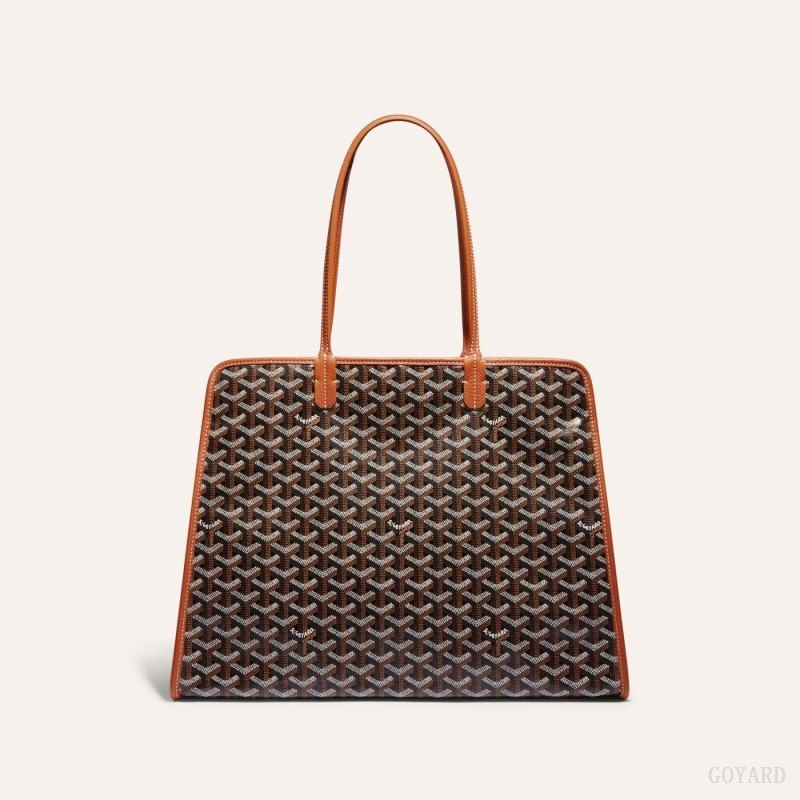 Goyard HARDY PM BAG 黒 ブラウン | TRTF8935