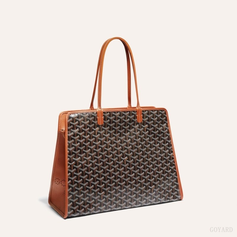 Goyard HARDY PM BAG 黒 ブラウン | TRTF8935