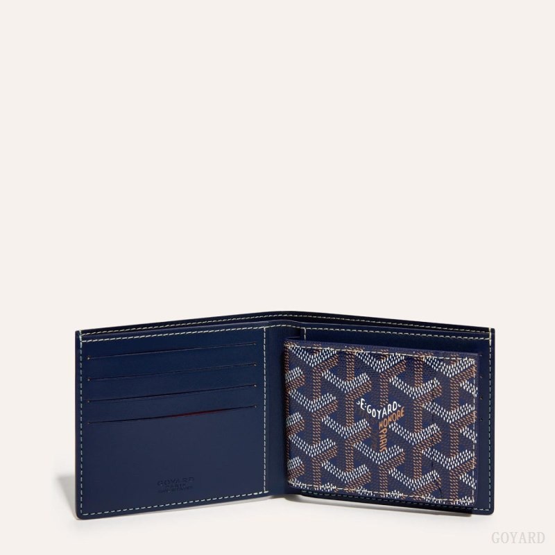 Goyard INSERT VICTOIRE CARD WALLET ネイビー 青 | HYLM2767