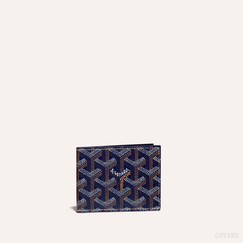 Goyard INSERT VICTOIRE CARD WALLET ネイビー 青 | HYLM2767