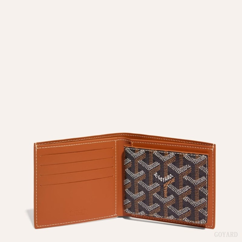 Goyard INSERT VICTOIRE CARD WALLET 黒 ブラウン | ZDCR3016