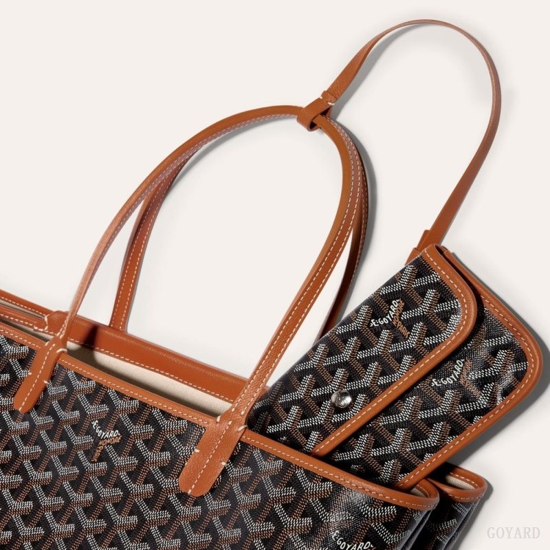 Goyard ISABELLE BAG 黒 ブラウン | OAIB2718