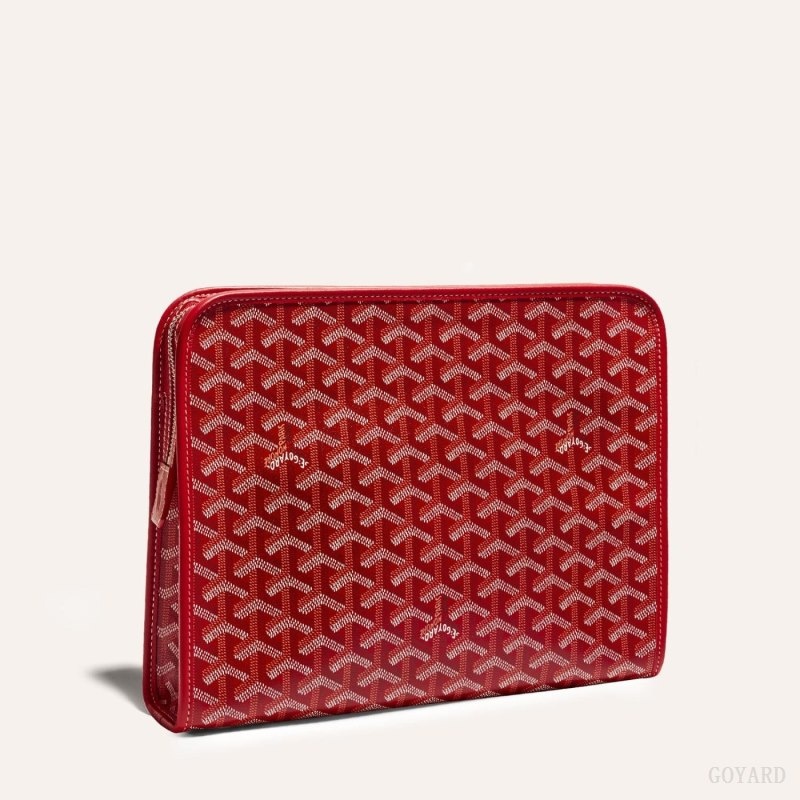 Goyard JOUVENCE GM TOILET BAG 赤 | NONV1191