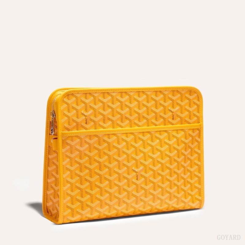 Goyard JOUVENCE GM TOILET BAG 黄色 | SWNY8201