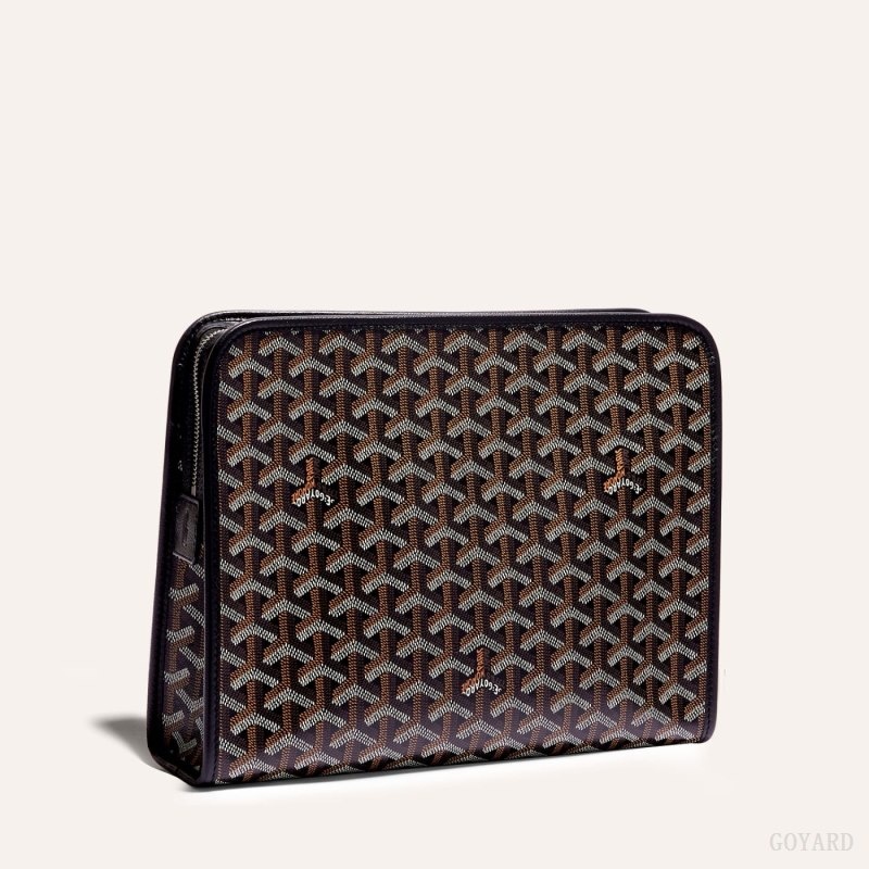 Goyard JOUVENCE GM TOILET BAG 黒 | TVYX0696