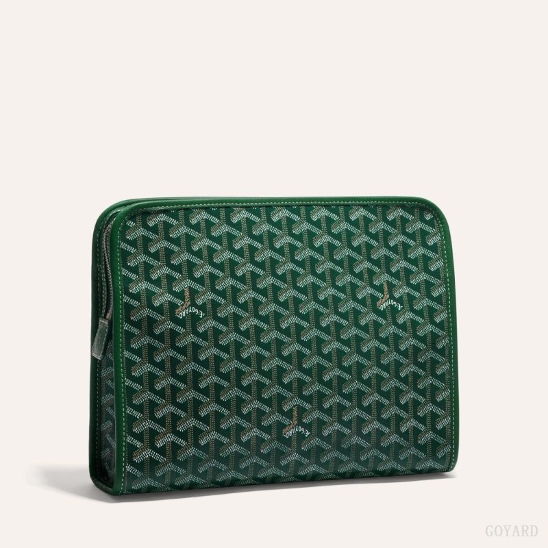 Goyard JOUVENCE GM TOILET BAG 緑 | VOHI5295