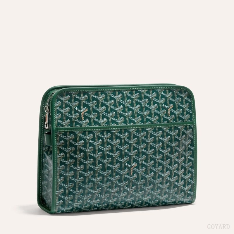 Goyard JOUVENCE GM TOILET BAG 緑 | VOHI5295