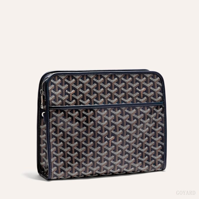 Goyard JOUVENCE GM TOILET BAG ネイビー 青 | VFIF9433