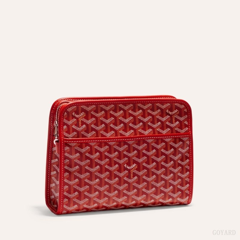 Goyard JOUVENCE MM TOILET BAG 赤 | AYJS0090