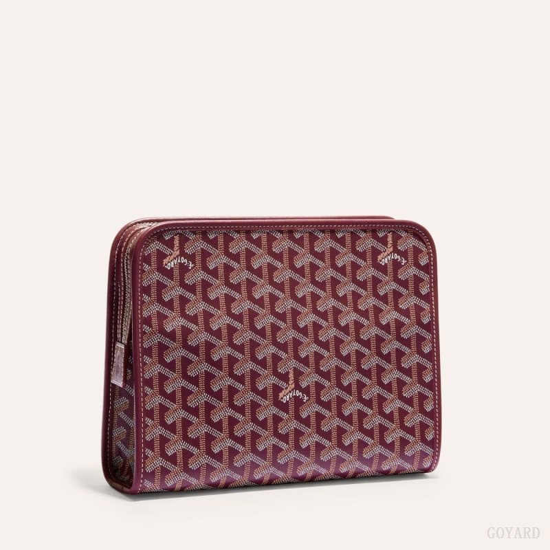 Goyard JOUVENCE MM TOILET BAG ボルドー | KRLO1290