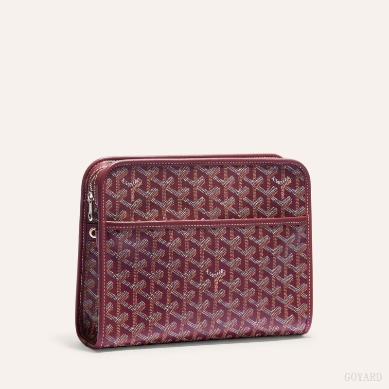 Goyard JOUVENCE MM TOILET BAG ボルドー | KRLO1290