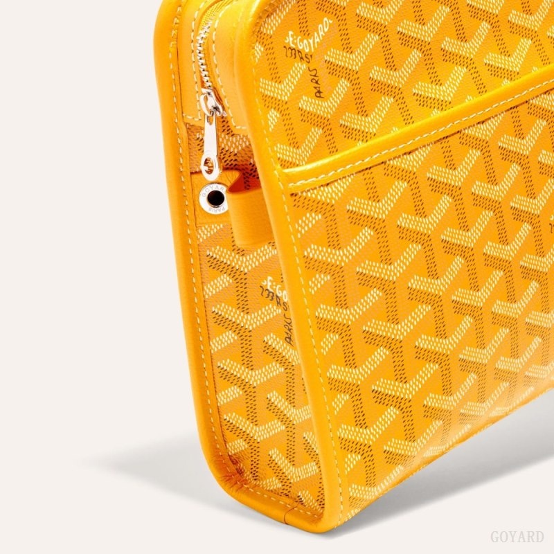 Goyard JOUVENCE MM TOILET BAG 黄色 | NQAC7660