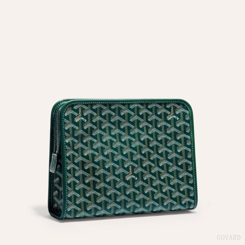 Goyard JOUVENCE MM TOILET BAG 緑 | QOHM3871