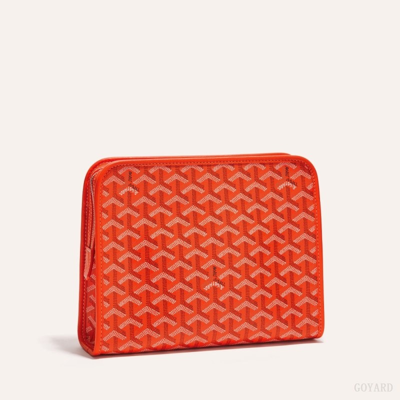 Goyard JOUVENCE MM TOILET BAG オレンジ | ZQVC5273