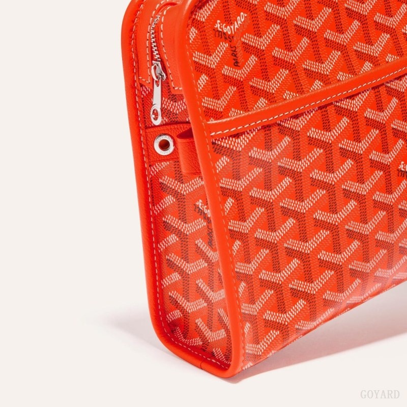 Goyard JOUVENCE MM TOILET BAG オレンジ | ZQVC5273