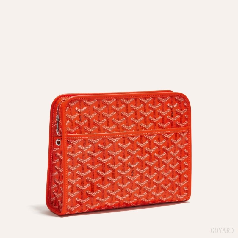 Goyard JOUVENCE MM TOILET BAG オレンジ | ZQVC5273