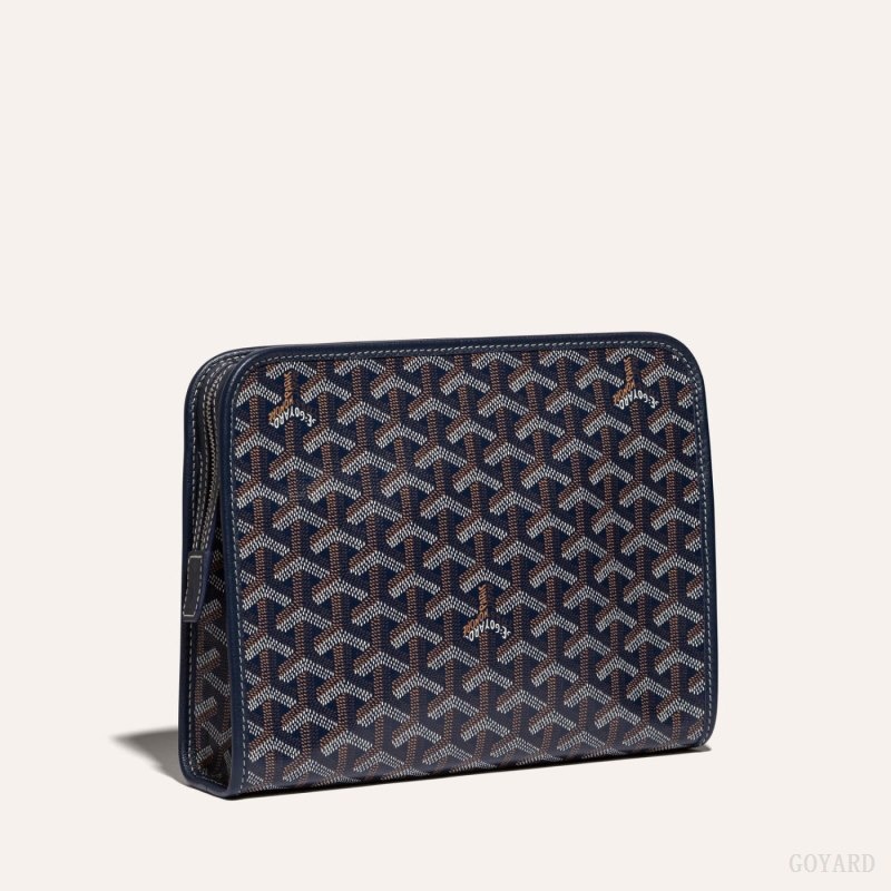 Goyard JOUVENCE MM TOILET BAG ネイビー 青 | KVCB2276