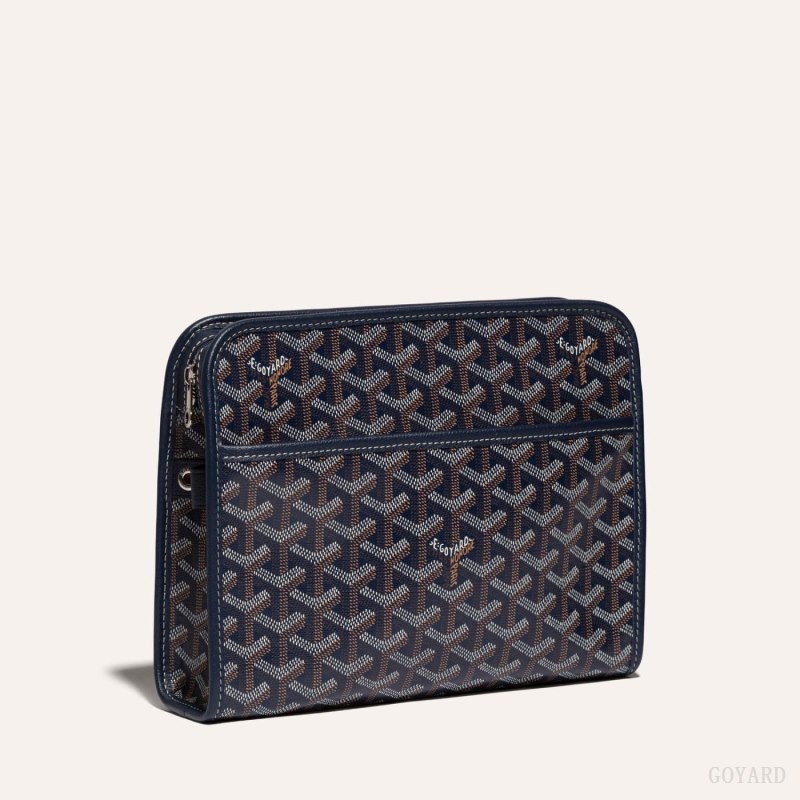 Goyard JOUVENCE MM TOILET BAG ネイビー 青 | KVCB2276