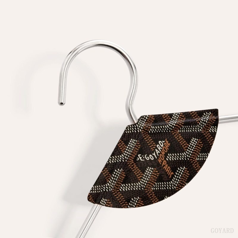 Goyard LIVRÉE PAIR OF HANGERS 黒 | NVMD4932