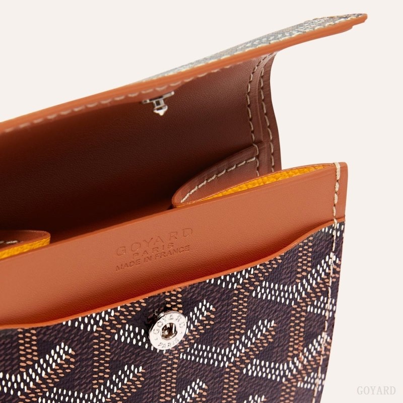 Goyard MARIGNY WALLET 黒 ブラウン | MXOG3246