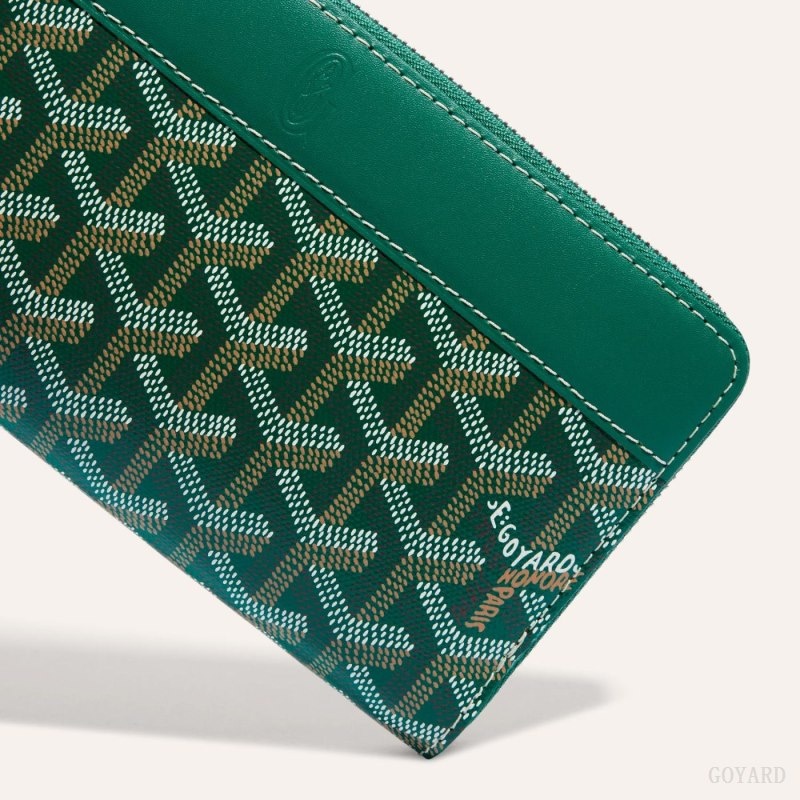 Goyard MATIGNON GM WALLET 緑 | AEGC0207