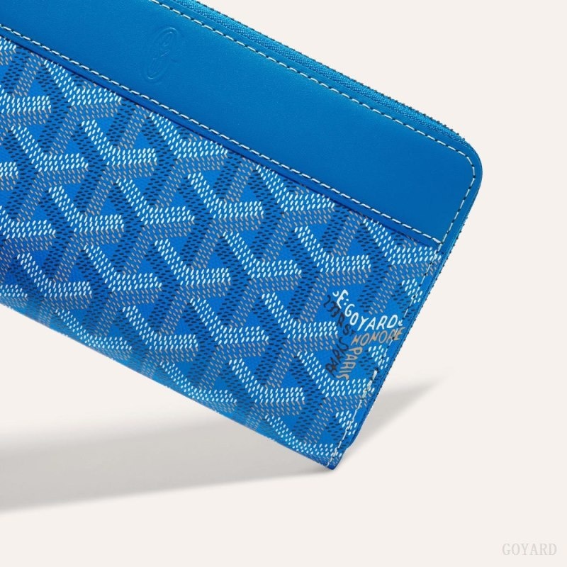 Goyard MATIGNON GM WALLET 青 | XHWU6349