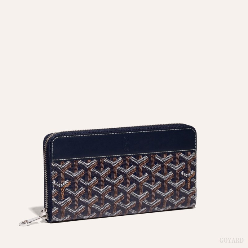 Goyard MATIGNON GM WALLET ネイビー 青 | PZKA1495