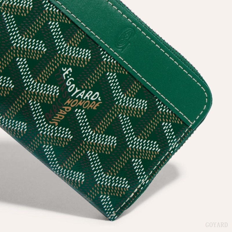 Goyard MATIGNON MINI WALLET 緑 | BSUQ8300