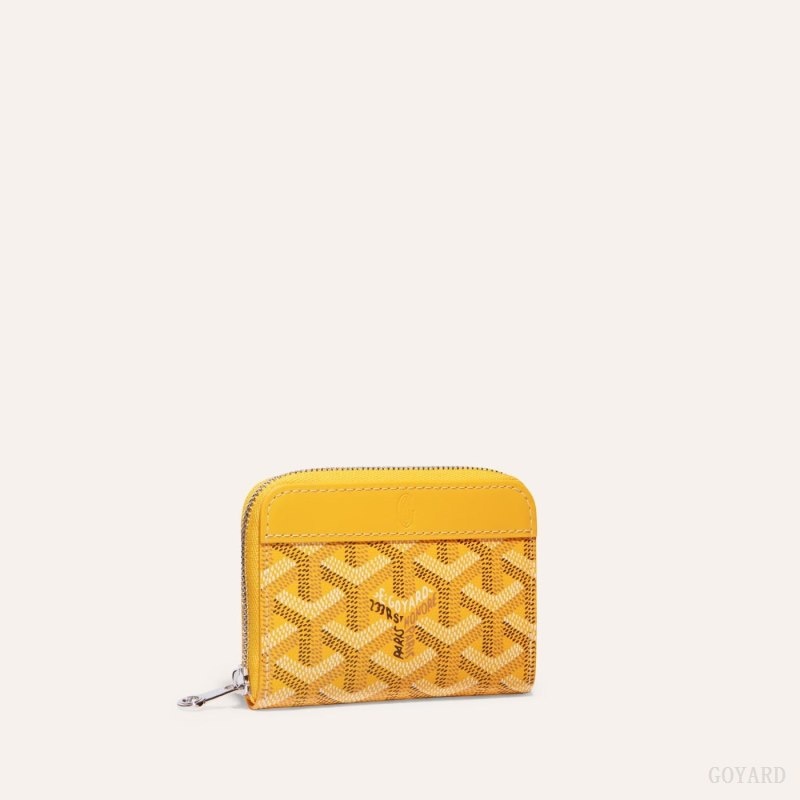 Goyard MATIGNON MINI WALLET 黄色 | FXGG3038