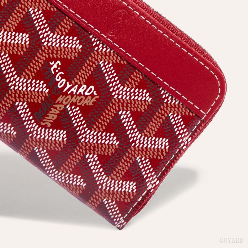 Goyard MATIGNON MINI WALLET 赤 | GJRB9011