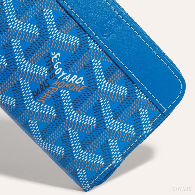 Goyard MATIGNON MINI WALLET 青 | SIYR5069