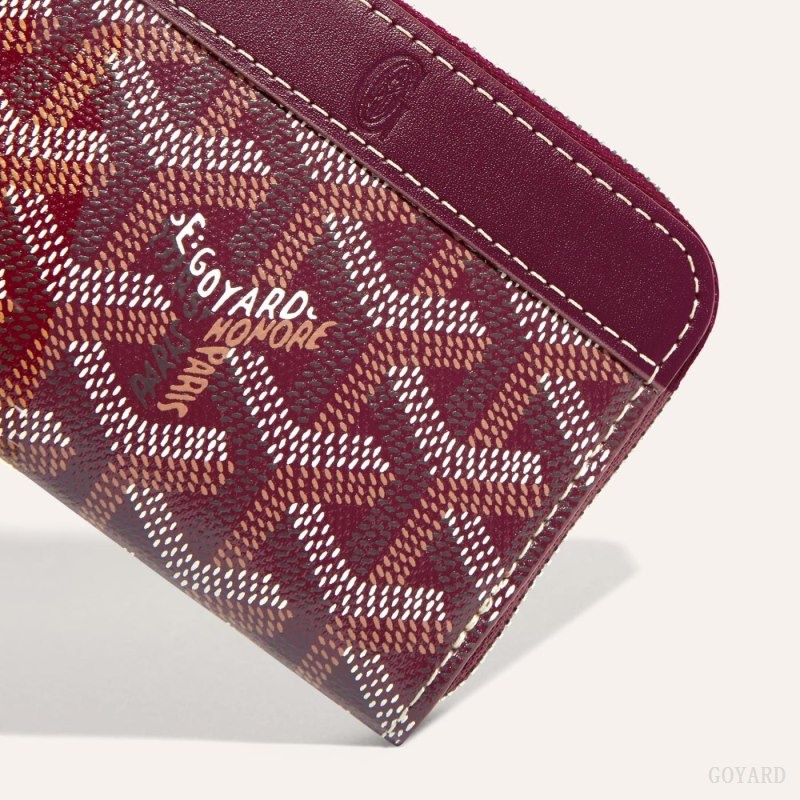 Goyard MATIGNON MINI WALLET ボルドー | ZZJJ0517