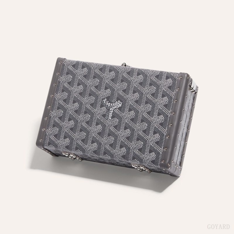 Goyard MINAUDIÈRE TRUNK BAG グレー | CIDC2591