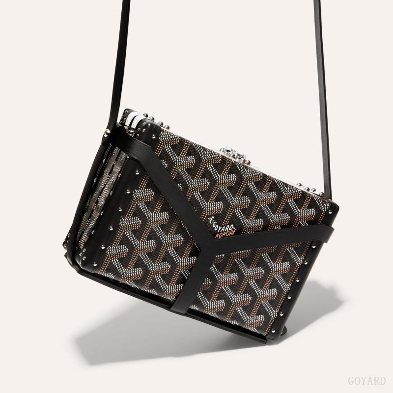 Goyard MINAUDIÈRE TRUNK BAG 黒 | CLPE2194