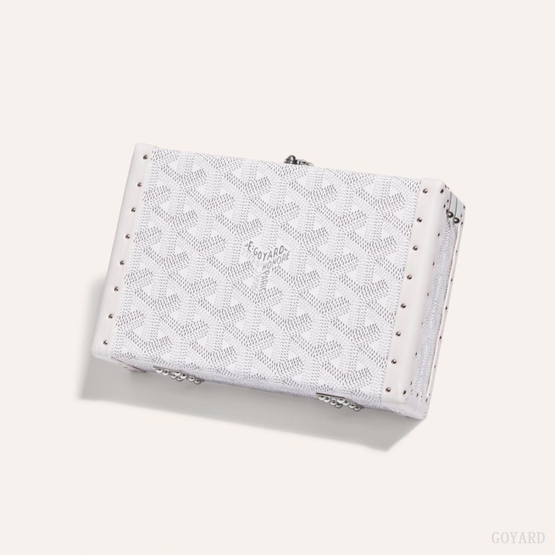 Goyard MINAUDIÈRE TRUNK BAG 白 | TDVE3100