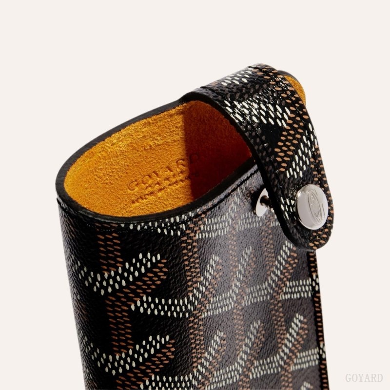 Goyard MONTMARTRE PM GLASSES CASE 黒 | AZOX0150