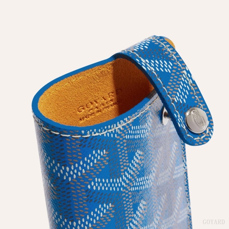 Goyard MONTMARTRE PM GLASSES CASE 青 | IUDD3026