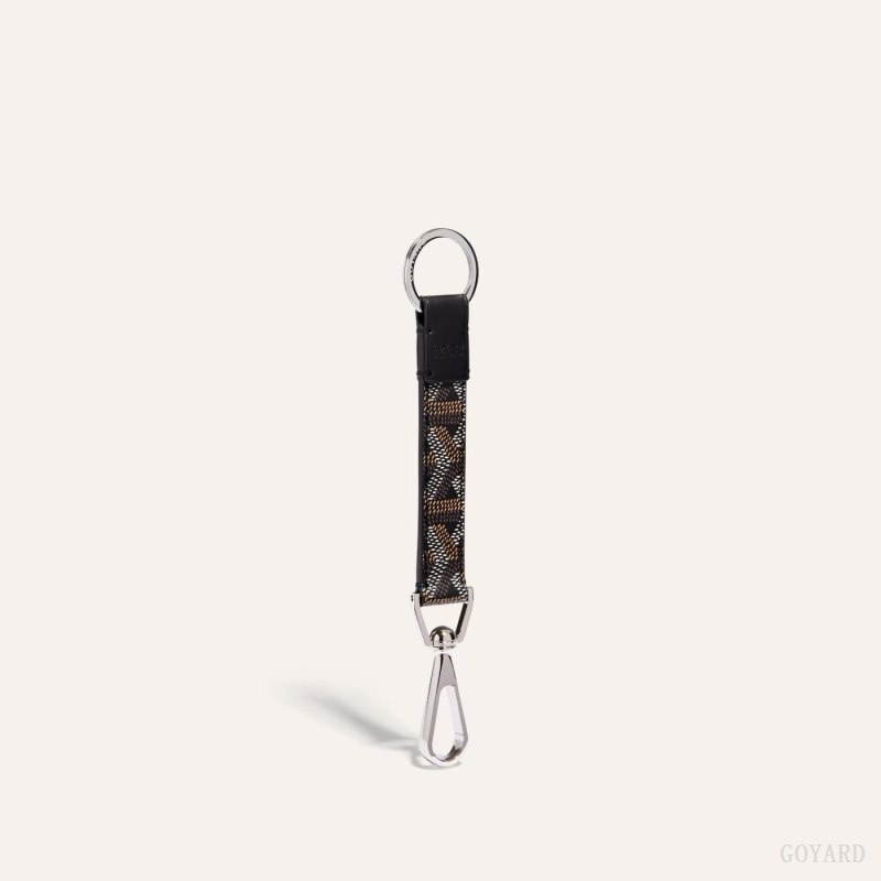 Goyard MOUSQUETON KEY RING 黒 | NVHG7688