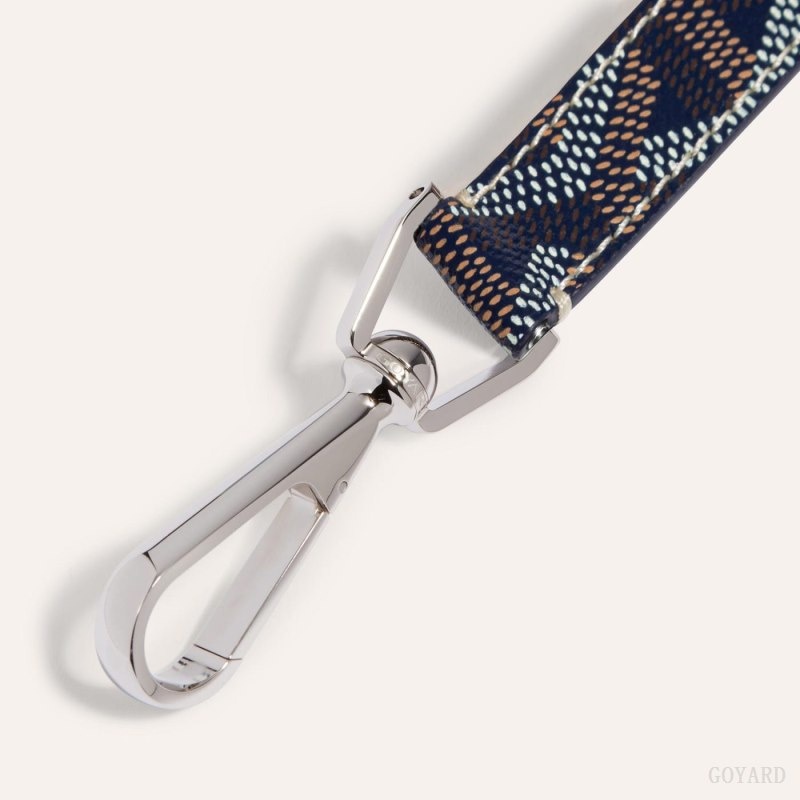 Goyard MOUSQUETON KEY RING ネイビー 青 | VHHZ4038